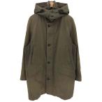 BURBERRY LONDON( Burberry London ) с капюшоном . Zip выше хлопок отложной воротник ko- б/у б/у одежда 1002