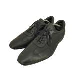 ASICS( Asics ) RUNWALK Ran walk бизнес casual кожа спортивные туфли мужской J б/у б/у одежда 0405