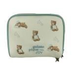 gelato pique( Gelato Pique ) BEAR PATTERN POUCH Bear образец сумка re б/у б/у одежда 0348