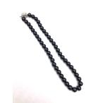 ネックレス・ペンダントレディース    人工真珠 イヤリング ネックレス セット グレー系  中古 古着 1700