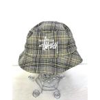 ステューシー Stussy ロゴバケットハット メンズ  中古 古着 211109