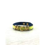 MCM(エムシーエム) REVERSIBLE LETTER BRACELET IN LEATHER レディース 表記無 表記無 中古 古着 0110