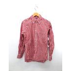 ショッピングINDIVIDUALIZED INDIVIDUALIZED SHIRTS(インディビジュアライズドシャツ) チェック柄 ボタンダウンシャツ メンズ  32 中古 古着 0813