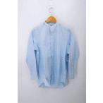 インディビジュアライズドシャツ INDIVIDUALIZED SHIRTS USA製 バンドカラーシャツ 中古 ブランド古着バズストア 200918