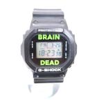 ブレインデッド BRAIN DEAD 別注 DW5600 ウォッチ ソーラー腕時計 メンズ  中古 210401