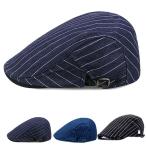 ストライプ柄 ハンチング 帽子 コットン キャップ ハンチング帽 綿 メンズ レディース 春 夏 HUNTING CAP 7116