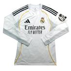 レアルマドリード　25　ホーム　長袖　ユニフォーム　