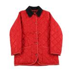 00*s MACKINTOSH Macintosh женский стеганная куртка 34(XS) красный / темно-синий ( Junk товар )