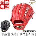 ミズノ グローバルエリート HSelection02＋ ゴールデンエイジ 硬式 ジュニア 右投げ 外野手用 サイズGA13 1AJGL22007 交換無料