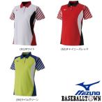 ミズノ ゲームシャツ ラケットスポーツ レディース 62JA9214 テニス/ソフトテニス ウエア ゲームウエア