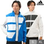 アディダス ウィンドブレーカー 収納フード付き メンズ レディース ジャケット ウォームアップ スポーツ ca034