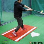 野球 練習 バッターマット バッターボックス 片打席 学童公式サイズ 右・左バッター対応 打撃 バッティング 投球 FBM-1590