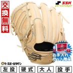 ショッピングSSK SSKお手入れセット贈呈 交換無料 野球 グローブ 硬式 大人 SSK プロエッジ W 投手用 サイズ6L PKW71525F 左投げ キャメル 型付け可能(G) 2025後期モデル