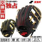 ショッピンググローブ 交換無料 SSK グローブ 野球 少年軟式 スペシャルメイクアップ ピッグスキン オールラウンド用 右投げ 左投げ サイズS ジュニア用