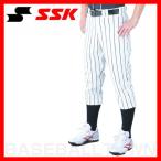 SSK 野球 練習着・ユニフォームパンツ ジュニア ストライプレギュラーパンツ ホワイト×ネイビー UP002JR-1070 少年用