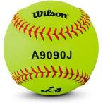  софтбол кожа софтбол соревнование лампочка желтый Wilson Wilson 1 дюжина 12 лампочка одобренный мяч JSA стандарт WTA9090J