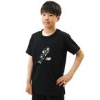  футболка Kids короткий рукав круглый вырез New balance New Balance большой . sho flat signature Logo YT61E9C7 2026NEW спорт одежда модный симпатичный Junior подросток ребенок 