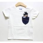 Lee(リー)×StompStamp(ストンプスタンプ)×ドラゴンボール 悟空Tシャツ【ホワイト】【ベビー/キッズ】【80cm】