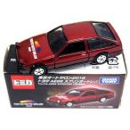 トミカ 東京オートサロン 2018 トヨタ AE86 スプリンタートレノ ディープレッド ミニカー