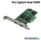 Magewell[Pro Capture Dual HDMI]HDMI x2 ввод плата оцифровки видеоизображений meiji well стандартный товар ( возвращенние товара не возможно )
