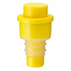 バキュームワインストッパー １個入 イエロー 4520529086638