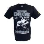 Tシャツ 新日本プロレス NJPW ブルーザー・ブロディ/レジェンダリー・キンクコング(ブラック) Hardcore Chocolate/ハードコアチョコレート