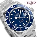 ダボサ テルノス 自動巻き 腕時計 ブランド メンズ DAVOSA 161.555.40 アナログ ブルー スイス製