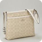 コーチ ショルダーバッグ レディース ブランド COACH CCQ21 IMXDM ライトベージュ/ホワイト