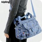 ショッピングキプリング キプリング ハンドバッグ レディース ブランド Kipling KI34662QR GARDEN ROMANCE ブルー