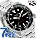 セイコー5 スポーツ SKX Series New Design 自動巻き 腕時計 ブランド メンズ Seiko 5 Sports SBSA305 アナログ ブラック 黒 日本製