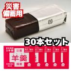 若山商店 災害備蓄羊かん 30本セット 非常食 備蓄 災害 ローリングストック 登山