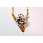 薫子 水野薫子 ブラックダイヤ ネックレス K18YG/WG 750 17.6ｇ ジュエリー アクセサリー ファッション 小物 レディース【中古】【送料無料】 ba1224