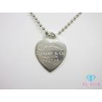ティファニー TIFFANY ＆ Co. リターントゥ ハート タグ ペンダント ネックレス シルバー 925 SILVER ボールチェーン  【中古】 ba3478
