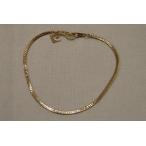 Yahoo! Yahoo!ショッピング(ヤフー ショッピング)ピエールカルダン Pierre Cardin スネークチェーン ブレスレッド バングル ゴールド メッキ ジュエリー アクセサリー メンズ レディース 【中古】ba867