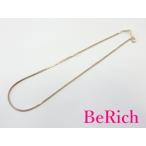 ピエールカルダン pierre cardin スネーク チェーン ネックレス ペンダント ゴールド メッキ ジュエリー アクセサリー 【中古】ba868