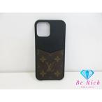  Louis Vuitton LOUIS VUITTON монограмма iPhone бампер 12 Pro Max смартфон покрытие смартфон кейс M80082nowa-ru чёрный [ б/у ]bc1985