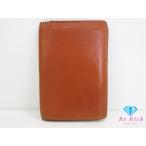 ルイ ヴィトン LOUIS VUITTON カードケース 名刺入れ ノマド オーガナイザー ドゥ ポッシュ M85011 イニシャル キャメル【中古】 bc2266