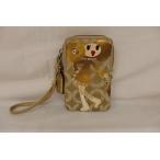 Yahoo! Yahoo!ショッピング(ヤフー ショッピング)コーチ COACH ポピー リストレット付 ガジェットケース ポピーちゃん ゴールディ ペッパー F60701 ハンドポーチ 【中古】bc611