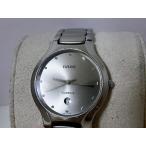 ラドー フローレンス メンズ 腕時計 129.3755.4 SS クォーツ デイト シルバー文字盤 RADO 【中古】bt1052