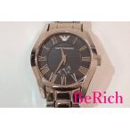 エンポリオ アルマーニ EMPORIO ARMANI メンズ 腕時計 AR 0680 ラウンド 黒  ...