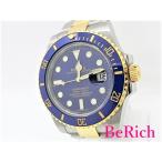 美品 ロレックス 116613LB ランダム番 サブマリーナ デイト SS/K18YG メンズ 腕時 ...