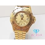 タグホイヤー TAG HEUER 3000 プロフェッショナル 200M レディース 腕時計 デイト 937.408 SS GP クォーツ 【中古】【送料無料】 bt3361