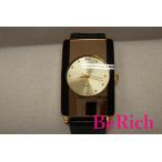 Yahoo! Yahoo!ショッピング(ヤフー ショッピング)ジョニーブルース Jhonny Blues メンズ 腕時計 角型 スクエア ゴールド 文字盤 ブラック 黒 SS 合成皮革 アナログ クォーツ ウォッチ【中古】 ht1515