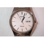 Yahoo! Yahoo!ショッピング(ヤフー ショッピング)セイコー SEIKO クロノス メンズ 腕時計 デイデイト 5H23-7D40 白 ホワイト 文字盤 シルバー SS アナログ クォーツ【中古】 ht1717