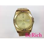 Yahoo! Yahoo!ショッピング(ヤフー ショッピング)エニカ ENICAR メンズ 腕時計 955/49323M ゴールド 文字盤 SS アナログ デイデイト クォーツ QZ ウォッチ 【中古】ht2655