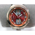 Yahoo! Yahoo!ショッピング(ヤフー ショッピング)セイコー SEIKO アルバ ALBA クロノグラフ AKA V657-6030 メンズ腕時計 ウォッチ クォーツ 時計 SS レッド 文字盤 シルバー 【中古】ht316