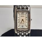  Seiko SEIKO Exceline женские наручные часы 1F20-6G60 квадратное белый серебряный SS breath аналог кварц EXCELINE [ б/у ]ht5336