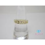 AVALANCHE アヴァランチ K10 YG ダイヤモンド 付 デザイン リング 指輪 14号 10金 アバランチ メンズ【中古】【送料無料】 th12378