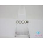 Pt900 プラチナ ダイヤモンド 0.05ct 付 デザイン リング 指輪 11.5号 メレ 宝石 ジュエリー アクセサリー 【中古】th14354