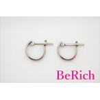 Yahoo! Yahoo!ショッピング(ヤフー ショッピング)Pt850 プラチナ フープ ピアス スナップ タイプ ジュエリー アクセサリー 【中古】th2025